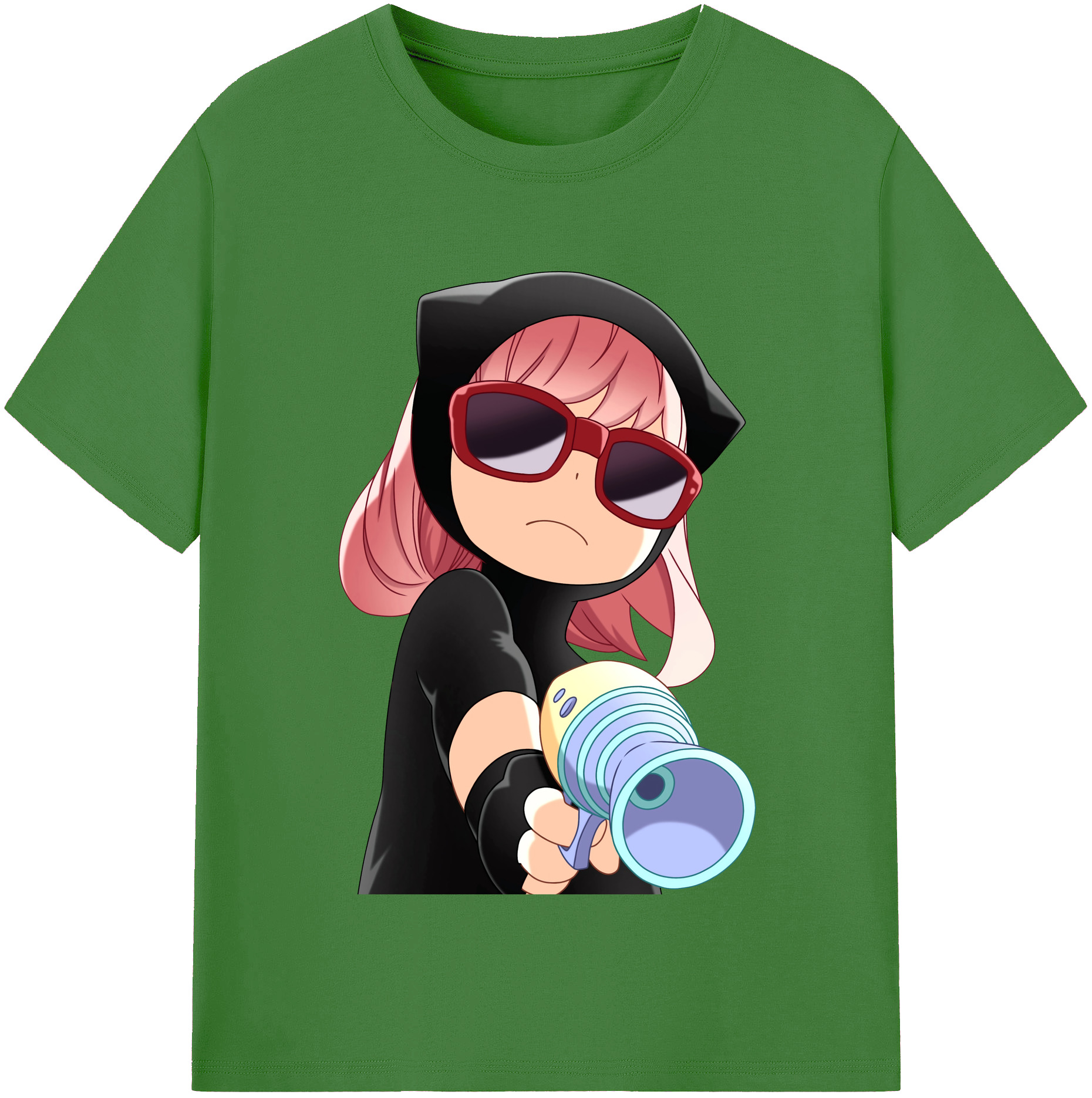 （画像用） SPY×FAMILY间谍家家酒 レディースカジュアルプリントTシャツ（綿100％）